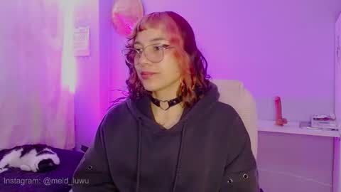 Snapshot of mel_dahlia chatting on July 11, 2026, 4:53 pm Melissa - - Please help me to reach 100 thumbs up online show from July 11, 2026, 4:53 pm