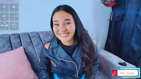 Snapshot of meli__brown chatting on October 10, 2025, 6:45 am Independent model online show from October 10, 2025, 6:45 am