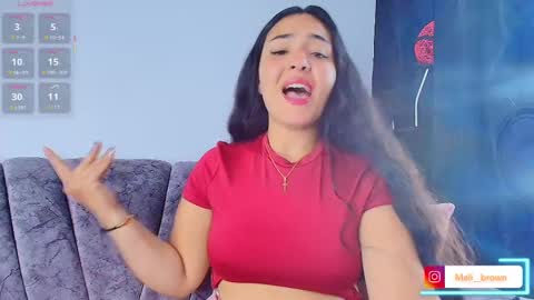 Snapshot of meli__brown chatting on October 18, 2025, 3:42 am Independent model online show from October 18, 2025, 3:42 am