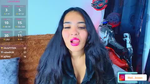 Snapshot of meli__brown chatting on November 2, 2025, 1:57 pm Independent model online show from November 2, 2025, 1:57 pm