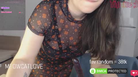 Snapshot of meowcatlove chatting on February 27, 2025, 9:58 pm meowcatlove online show from February 27, 2025, 9:58 pm