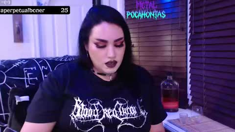 Snapshot of metalpocahotass chatting on September 18, 2025, 11:18 pm MetalPocahotass online show from September 18, 2025, 11:18 pm