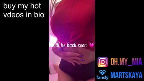 Snapshot of mia4sin chatting on February 17, 2026, 7:05 am Mia Martskaya online show from February 17, 2026, 7:05 am