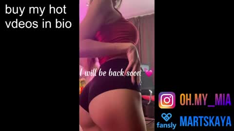 Snapshot of mia4sin chatting on March 1, 2026, 2:30 pm Mia Martskaya online show from March 1, 2026, 2:30 pm