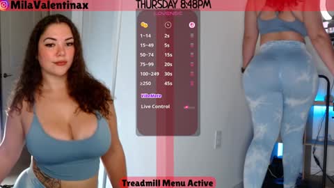Snapshot of milavalentinax chatting on November 7, 2025, 1:49 am Mila Valentina online show from November 7, 2025, 1:49 am