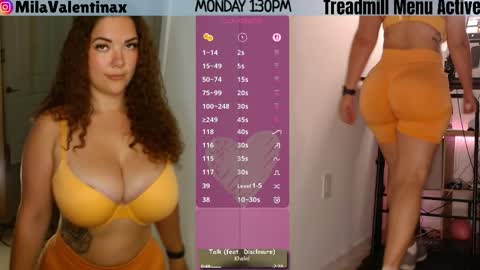 Mila Valentina online show from May 18, 2026, 5:30 pm