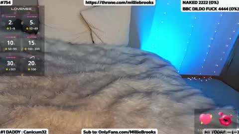 milliebrooks online show from October 14, 2025, 7:47 pm