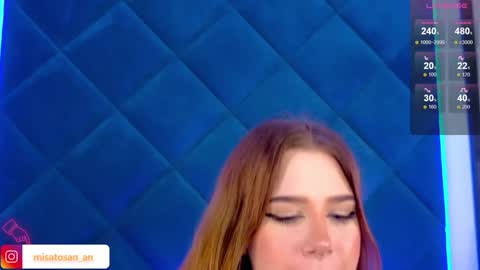 Snapshot of misatosan_ chatting on December 13, 2024, 7:15 am Annie dont forget to thumbs up me online show from December 13, 2024, 7:15 am