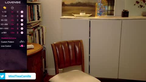 Snapshot of misstheacamille chatting on January 23, 2025, 11:05 pm MissThea online show from January 23, 2025, 11:05 pm