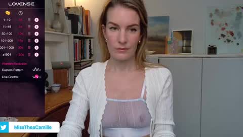 Snapshot of misstheacamille chatting on January 31, 2025, 8:43 pm MissThea online show from January 31, 2025, 8:43 pm