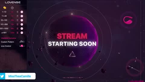 Snapshot of misstheacamille chatting on February 1, 2025, 7:44 pm MissThea online show from February 1, 2025, 7:44 pm