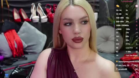 Snapshot of mistress_darsy chatting on February 10, 2025, 7:49 pm Darsy online show from February 10, 2025, 7:49 pm