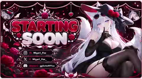 MiyariFox online show from July 8, 2026, 6:07 am