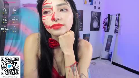 Snapshot of moonlady_ chatting on October 26, 2025, 3:45 am MOON online show from October 26, 2025, 3:45 am