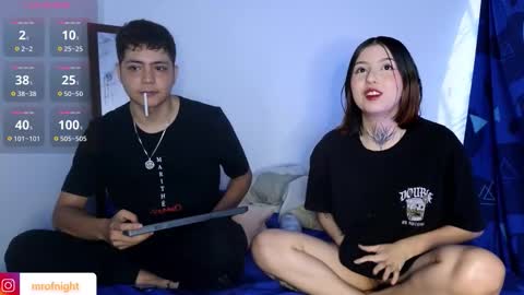 Snapshot of mr_of_nightt chatting on October 30, 2025, 10:54 pm Daniel and Sara online show from October 30, 2025, 10:54 pm