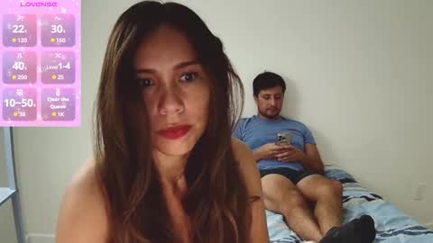 Snapshot of my420couple chatting on October 26, 2025, 8:42 am miss beauty coming 96 2300 online show from October 26, 2025, 8:42 am