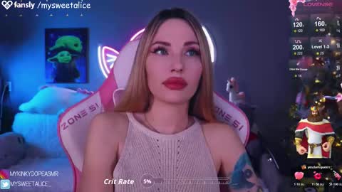 mysweetalice online show from February 20, 2026, 5:24 pm