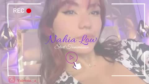 Snapshot of nahia_low chatting on March 2, 2025, 3:45 am Valeria online show from March 2, 2025, 3:45 am