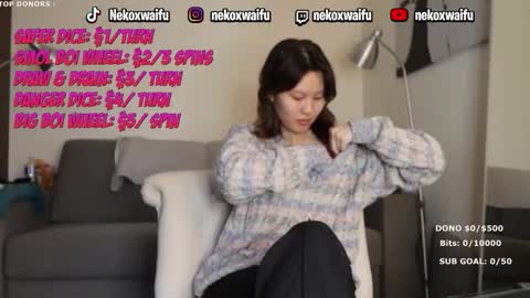 Snapshot of nekoxwaifu chatting on March 16, 2026, 5:17 pm nekoxwaifu online show from March 16, 2026, 5:17 pm