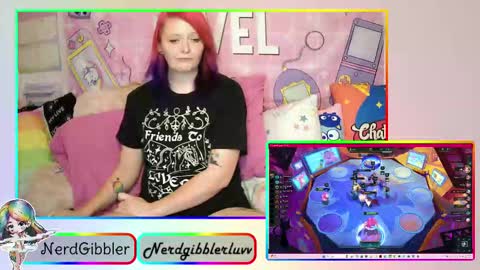 Snapshot of nerdgibbler chatting on September 22, 2025, 12:51 pm NerdGibbler online show from September 22, 2025, 12:51 pm