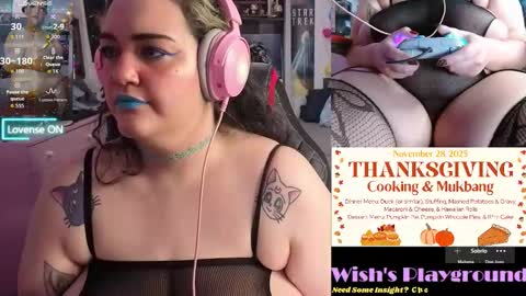 Wishs Playground online show from November 12, 2025, 6:58 am