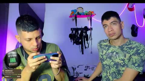 Snapshot of nymphobuddies chatting on March 7, 2025, 4:35 am David and Steven Independents online show from March 7, 2025, 4:35 am