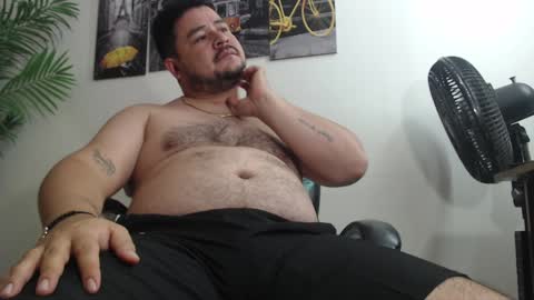 Snapshot of oso_gael chatting on January 12, 2025, 8:36 pm Bear Gael online show from January 12, 2025, 8:36 pm