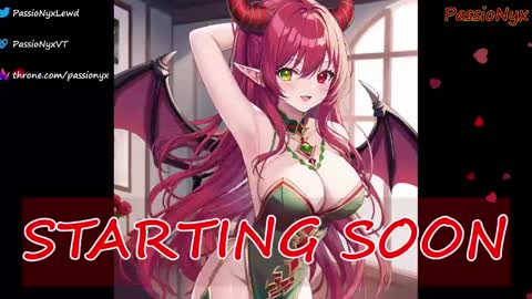 Snapshot of passionyx chatting on March 2, 2025, 2:41 am Succubus Nyx online show from March 2, 2025, 2:41 am