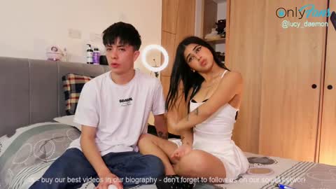 Snapshot of perceo09 chatting on January 18, 2025, 9:55 pm first anal video in bio we are lucy and perceo follow us online show from January 18, 2025, 9:55 pm