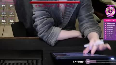 realartofslut online show from July 20, 2026, 7:05 pm