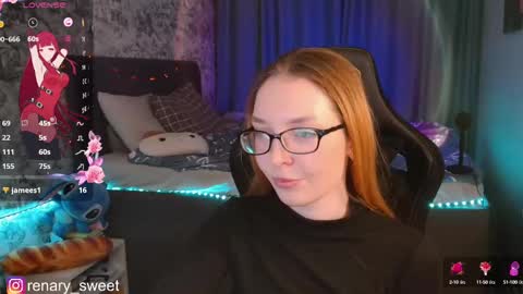 Snapshot of renary_sweet chatting on December 8, 2024, 7:22 pm Renary online show from December 8, 2024, 7:22 pm