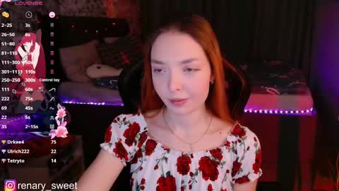 Snapshot of renary_sweet chatting on December 15, 2024, 2:16 pm Renary online show from December 15, 2024, 2:16 pm