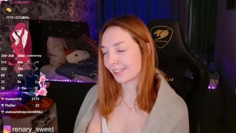 Snapshot of renary_sweet chatting on December 20, 2024, 1:47 am Renary online show from December 20, 2024, 1:47 am