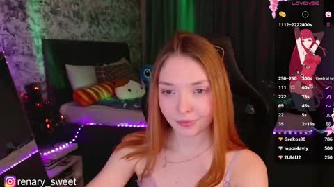 Snapshot of renary_sweet chatting on January 11, 2025, 3:13 am Renary online show from January 11, 2025, 3:13 am