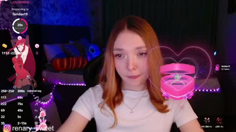 Snapshot of renary_sweet chatting on January 15, 2025, 7:01 pm Renary online show from January 15, 2025, 7:01 pm