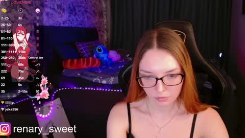 Snapshot of renary_sweet chatting on January 23, 2025, 1:08 am Renary online show from January 23, 2025, 1:08 am