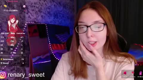Snapshot of renary_sweet chatting on March 11, 2025, 10:09 pm Renary online show from March 11, 2025, 10:09 pm