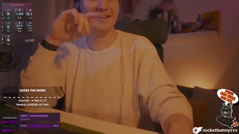 Rocket Bunny online show from February 19, 2026, 9:55 pm