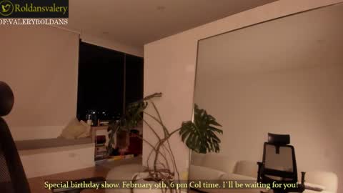 Valery Roldans online show from February 6, 2026, 2:16 am