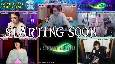 Snapshot of rollseduction chatting on February 11, 2026, 12:26 am Roll For Seduction online show from February 11, 2026, 12:26 am