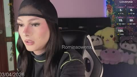 ROMINA OWEN online show from April 3, 2026, 6:33 am