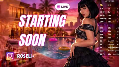 Lyla OF roselinedior online show from April 8, 2026, 2:17 pm