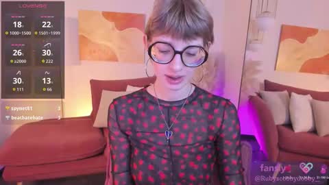 Snapshot of rubytwinkle chatting on October 27, 2025, 8:35 pm Ruby online show from October 27, 2025, 8:35 pm