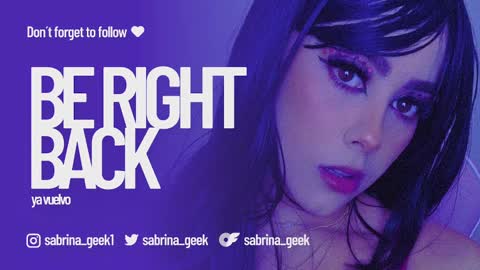 Snapshot of sabrina_geek chatting on January 12, 2025, 4:21 am sabrina_geek online show from January 12, 2025, 4:21 am