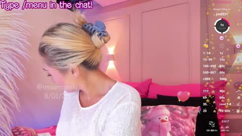 Snapshot of saraavila_ chatting on January 8, 2025, 9:23 pm SaraAvila  online show from January 8, 2025, 9:23 pm