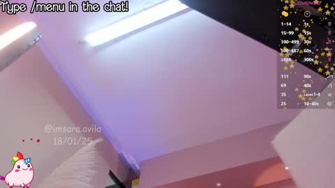 Snapshot of saraavila_ chatting on January 19, 2025, 5:18 pm SaraAvila  online show from January 19, 2025, 5:18 pm