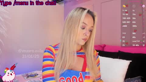 Snapshot of saraavila_ chatting on January 31, 2025, 10:21 pm SaraAvila  online show from January 31, 2025, 10:21 pm