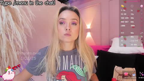 Snapshot of saraavila_ chatting on February 2, 2025, 3:10 am SaraAvila  online show from February 2, 2025, 3:10 am