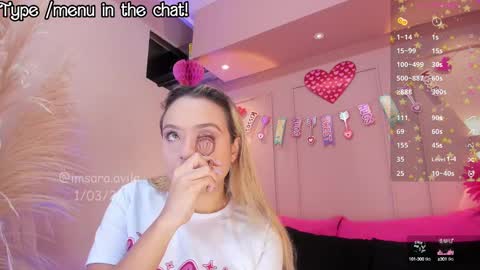 Snapshot of saraavila_ chatting on March 1, 2025, 9:59 pm SaraAvila  online show from March 1, 2025, 9:59 pm