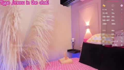 Snapshot of saraavila_ chatting on March 11, 2025, 12:33 am SaraAvila  online show from March 11, 2025, 12:33 am
